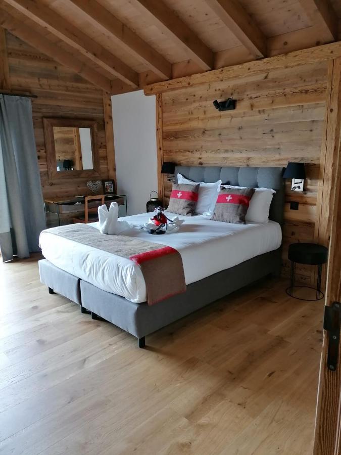 Chalet Les Ecureuils Apartment Penthouse Suite Cresuz Esterno foto